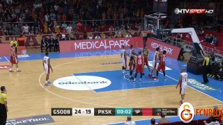 BSL 27. Hafta | Galatasaray Odeabank-Pınar Karşıyaka İlk Yarı