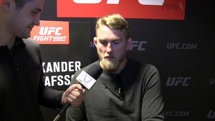 Alexander Gustafsson focused and ready to impress in return