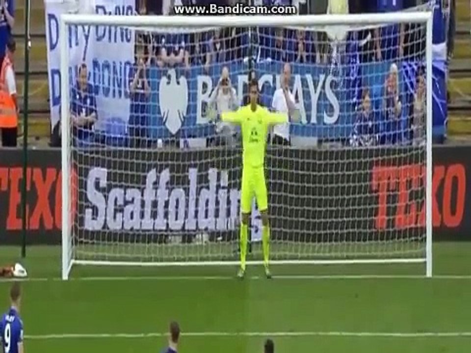Jamie Vardy Second Goal vs Everton - Leicester city 3-0 everton