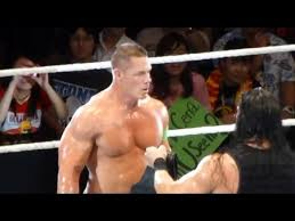 WWE - See how Roman Reigns Saves john Cena and Usos in wwe raw match - WWE News - WWE Wrestling