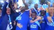 Wes Morgan Lifts The Premier League Cup For Leicester City!