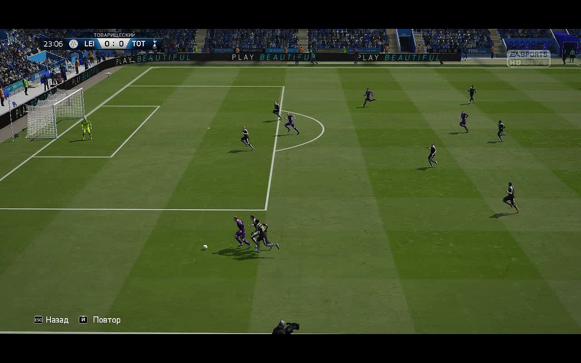 BPL 11 Тур. Лестер - Тоттенхэм 0:1. Hulk, 24'