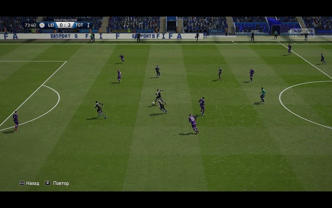 BPL 11 Тур. Лестер - Тоттенхэм 1:2. Malozyomov, 74'