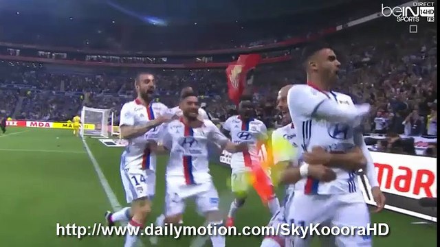 Rachid Ghezzal Magnifique But - Olympique Lyonnais 1-0 AS Monaco (7.5.2016)