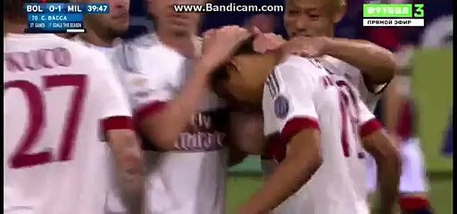 BACCA GOAAAL - Bologna 0-1 AC Milan 07-05-2016