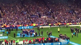 Leicester celebrating title