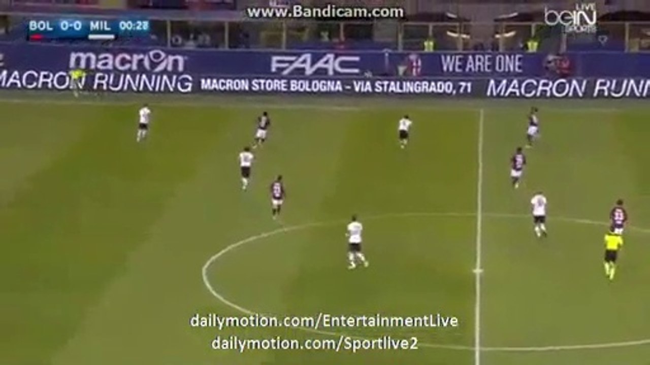GOAAAL - Bologna 0-1 Milan Serie A 07.05.16