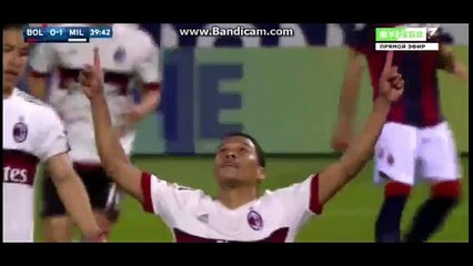 Super Carlos Bacca Goal HD / Bologna 0-1 Milan / 07-05-2016