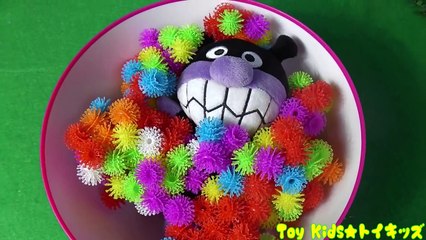 アンパンマン おもちゃ バイキンマンが怪物に変身？❤バンチェムズ Bunchems トイキッズ
