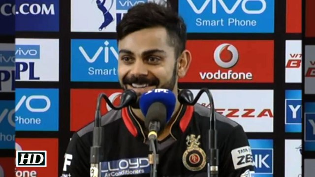 IPL9 RCB vs RPS Virat reacts on his 100 vs RPS and Setting Record In IPL9