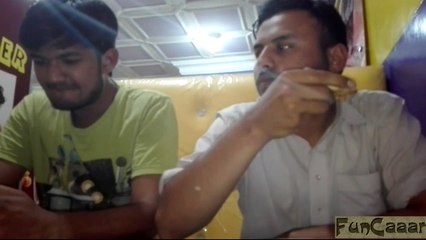 Don't listen Tahir Shah,s Angel, while eating pizza........