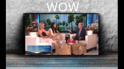 Download Video: Ellen Surprises Mila Kunis and Kristen Bell by inviting their husbands anonymously on the show