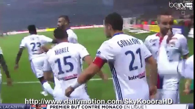 Olympique Lyonnais 6-1 AS Monaco - Tous Les Buts (7-5-2016) - Ligue 1