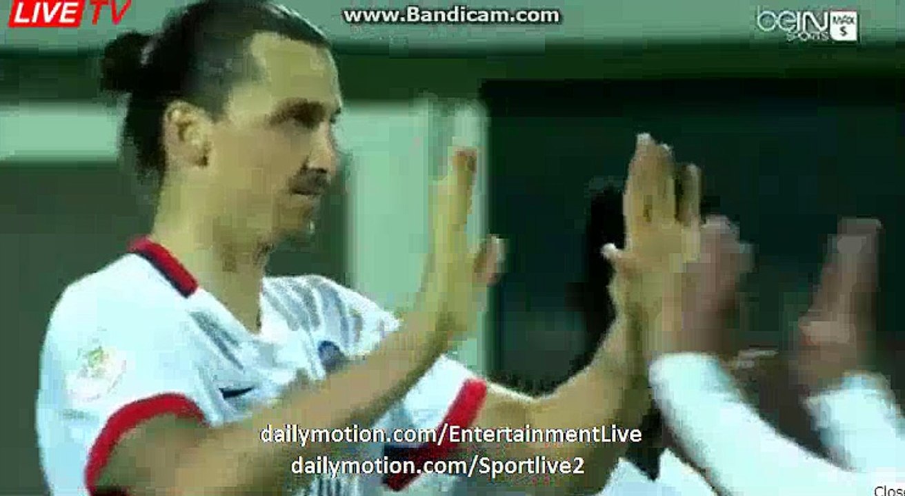 0-4 Ibrahimović Goal | Ajaccio 0-4 PSG Ligue 1