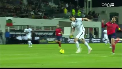 Zlatan Scores Injury Time Goal vs Ajaccio (0-4) HD