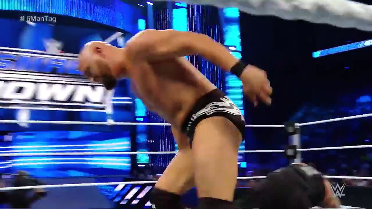 WWE - Roman Reigns & The Usos Defeat AJ Styles, Gallows &... _ Facebook