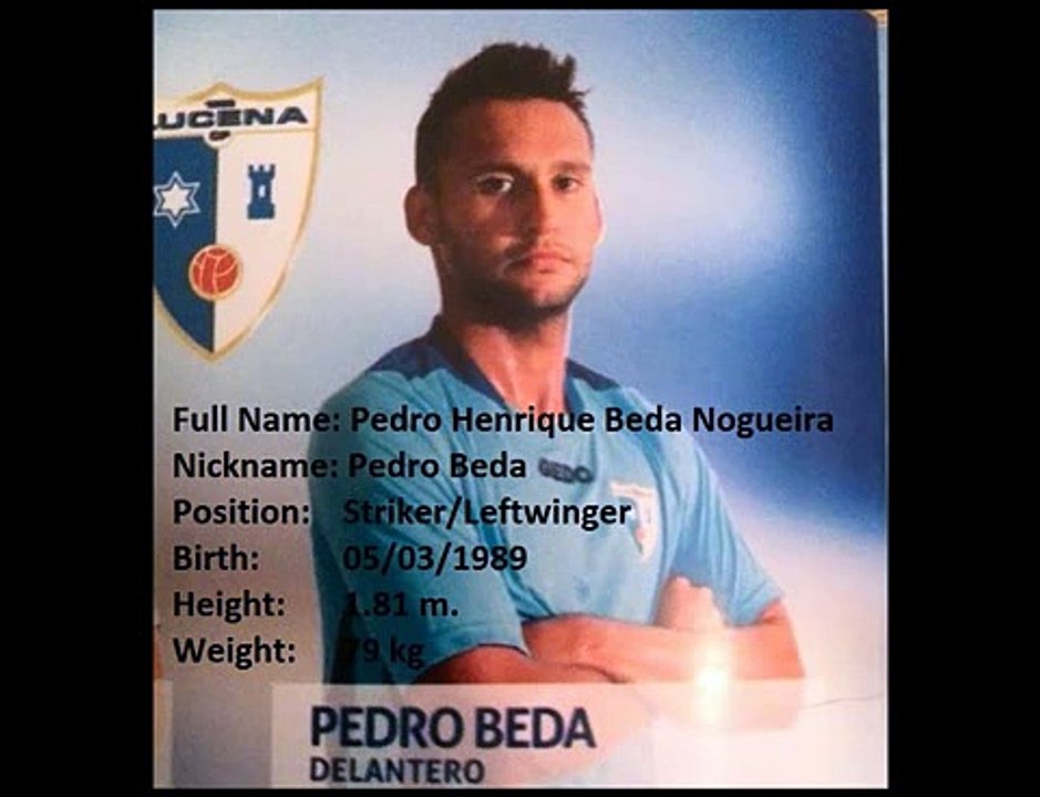 Pedro Beda 2014-2015 Lucena