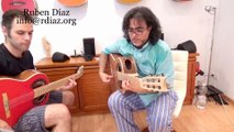 Contemporary approach to minor chord patterns (creative Tangos lesson 11)flamenco/Ruben Diaz Spain