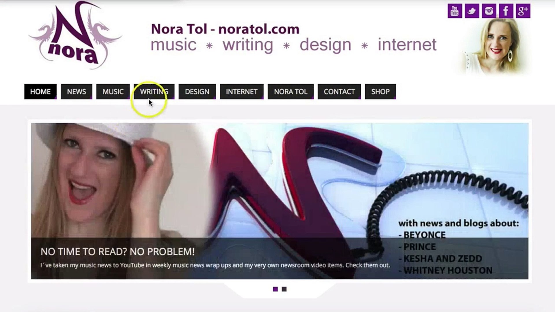 noratol.com update, week 18 - music news and music blogs
