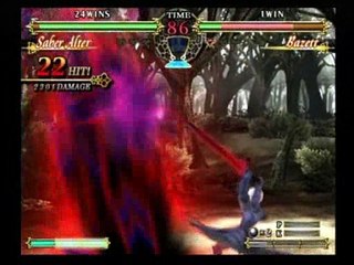 Fate unlimited codes Saber Alter(すより) VS Bazett(ESE) play vol.18