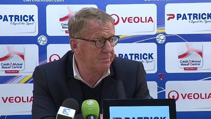 Réaction d'Alex Dupont après Clermont Foot 63 - Stade Brestois 29