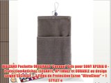 MUZZANO Pochette ORIGINALE Cocoon Gris pour SONY XPERIA U - Protection Antichoc ELEGANTE OPTIMALE