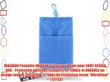 MUZZANO Pochette ORIGINALE Cocoon Bleu pour SONY XPERIA ARC - Protection Antichoc ELEGANTE