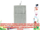 MUZZANO Pochette ORIGINALE Cocoon Gris souris pour SAMSUNG GALAXY ACE 2 - Protection Antichoc