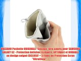 MUZZANO Pochette ORIGINALE Cocoon Gris souris pour SAMSUNG GALAXY S2 - Protection Antichoc