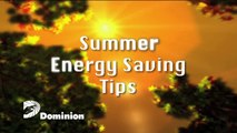Summer Energy Saving Tips