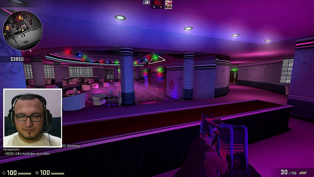 CS:GO - VICE CITY - MALİBU CLUB - 2V2 /WOLVOROTH /BATUHANCELİK /HYPERFOX