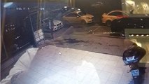 Beşiktaş'ta Eğlence Mekanına Silahlı Saldırı Güvenlik Kamerasında