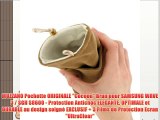 MUZZANO Pochette ORIGINALE Cocoon Brun pour SAMSUNG WAVE 3 / SGH S8600 - Protection Antichoc