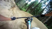 Queenstown Bike park Trying to keep up with Kelly McGarry!