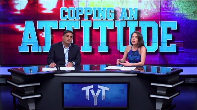 Cop Freaks Out When Armed Residents Answer Door