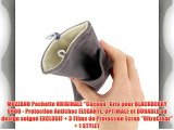 MUZZANO Pochette ORIGINALE Cocoon Gris pour BLACKBERRY 9900 - Protection Antichoc ELEGANTE