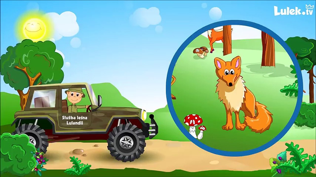 Zwierzyniec Lulka - Wycieczka do lasu - Film dla dzieci - Lulek.tv