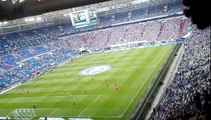 FC Schalke 04 gegen FC Augsburg ( Aufwärmen der Spieler)
