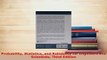 PDF  Probability Statistics and Reliability for Engineers and Scientists Third Edition  Read Online