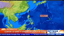 Hillary Clinton se impone ante Bernie Sanders en los caucus de la isla de Guam