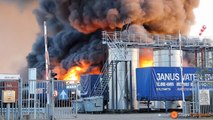 Zeer grote brand bij chemisch bedrijf ELD aan de Zeilmakerijweg in Oosterhout (2013 06 04