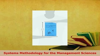 PDF  Systems Methodology for the Management Sciences Download Online