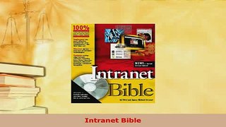 PDF  Intranet Bible Download Online