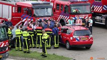 Brandweer posten Midden en West brabant vertrekken naar Grote Brand Hoge Veluwe voor bijst