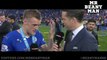 Leicester 3-1 Everton - Jamie Vardy 2nd Post Match Interview - Premier League Champions!!!