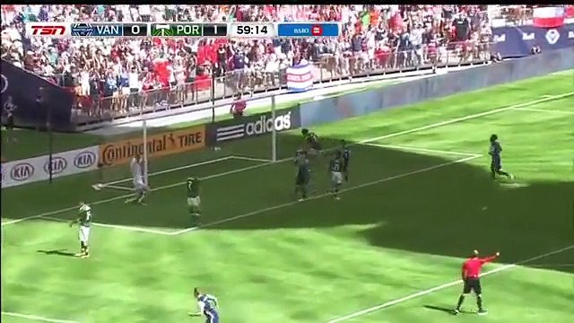 Masato Kudo Goal - Vancouver Whitecaps FC 1-1 Portland Timbers -7-5-2016 MLS