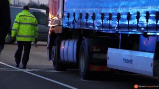 Wilde achtervolging eindigt in ongeval op de Bovensteweg in Oosterhout (2014 01 10)