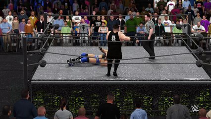 WWE 2K16 ken shamrock v kevin owens