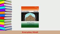 PDF  Everyday Hindi Free Books