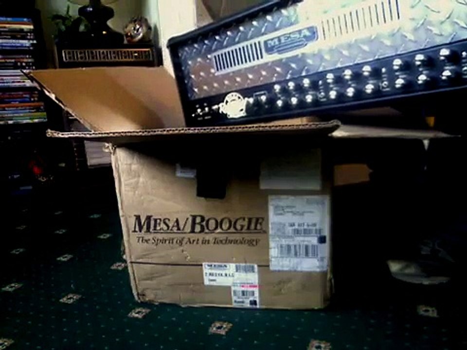 Unboxing a Mesa Boogie Dual Rectifier GUITAR AMP !!!